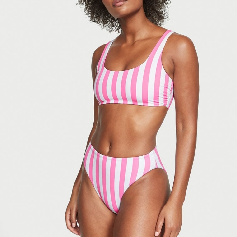 Stripe Swim Bathing Suit Set - Picture 1 of 5